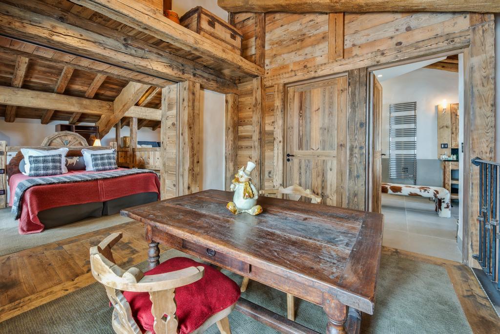 La Bouitte - Hotel Relais & Chateaux Saint-Martin-de-Belleville Rum bild